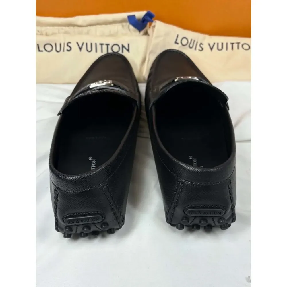 Louis Vuitton Hockenheim Driving Moccasin Loafers Mens SZ 10.5 SPB JA-366314